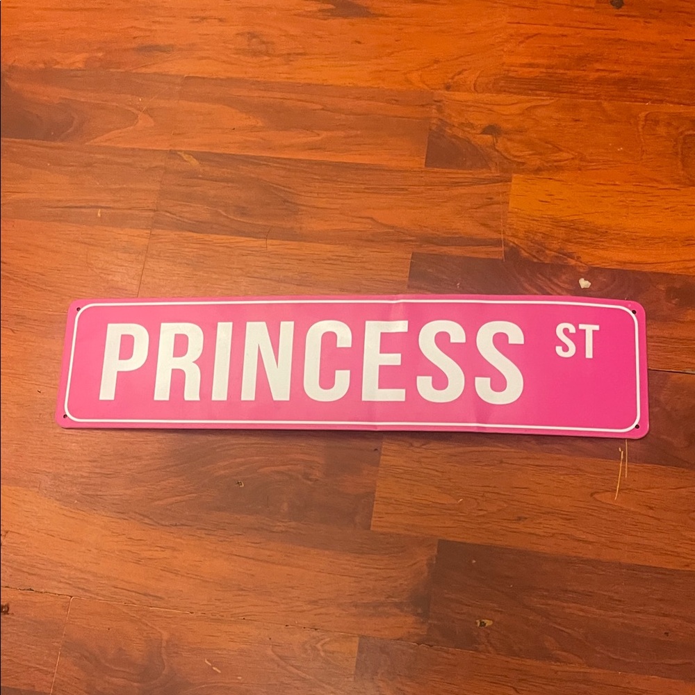 Vibrant Pink Princess Street Wall Art